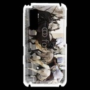 Coque Samsung Player One Abrivado Chevaux et taureaux