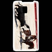 Coque LG P990 Corrida à cheval