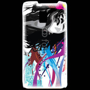 Coque LG P990 Graffiti style femme