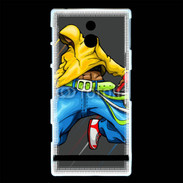 Coque Sony Xperia P Dancing cool guy