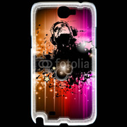 Coque Samsung Galaxy Note 2 DJ Disco musique