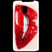 Coque LG P990 Belle bouche