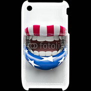 Coque iPhone 3G / 3GS Lèvres USA