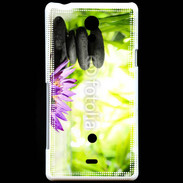 Coque Sony Xperia T Fleur de lotus