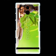 Coque Sony Xperia P Bouddha zen