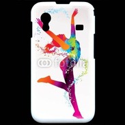 Coque Samsung ACE S5830 Danseuse en couleur