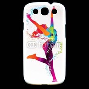 Coque Samsung Galaxy S3 Danseuse en couleur