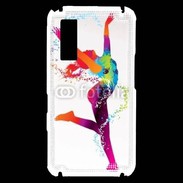 Coque Samsung Player One Danseuse en couleur