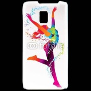 Coque LG P990 Danseuse en couleur