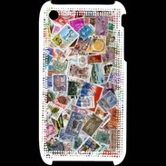 Coque iPhone 3G / 3GS Patchwork de timbres