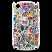 Coque Black Berry 8520 Patchwork de timbres