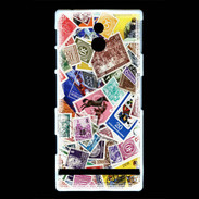 Coque Sony Xperia P Variété de timbres