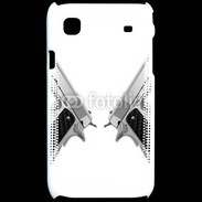 Coque Samsung Galaxy S Double flingue