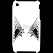Coque iPhone 3G / 3GS Double flingue