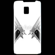 Coque LG P990 Double flingue