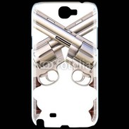 Coque Samsung Galaxy Note 2 Double revolver