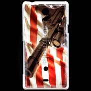 Coque Sony Xperia T Gun controle
