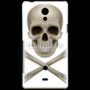 Coque Sony Xperia T Tête de mort