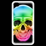 Coque iPhone 4 / iPhone 4S Tête de mort couleur