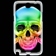 Coque Samsung Galaxy Note 2 Tête de mort couleur