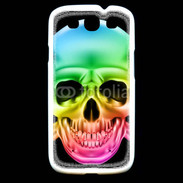 Coque Samsung Galaxy S3 Tête de mort couleur