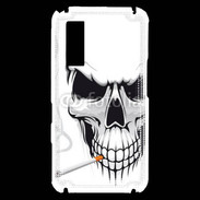 Coque Samsung Player One Tête de mort fumeur
