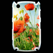 Coque Black Berry 8520 Champs de coquelicots