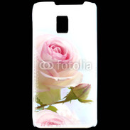 Coque LG P990 Rose couleur rose