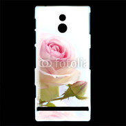 Coque Sony Xperia P Rose couleur rose