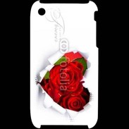Coque iPhone 3G / 3GS Rose forever