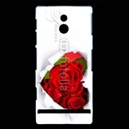 Coque Sony Xperia P Rose forever