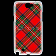Coque Samsung Galaxy Note 2 Fond tissus écossais