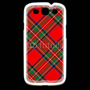 Coque Samsung Galaxy S3 Fond tissus écossais
