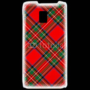 Coque LG P990 Fond tissus écossais