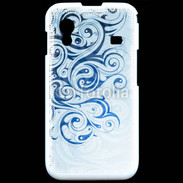 Coque Samsung ACE S5830 Fond tribal bleu