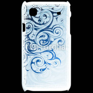 Coque Samsung Galaxy S Fond tribal bleu