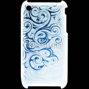 Coque iPhone 3G / 3GS Fond tribal bleu