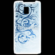 Coque LG P990 Fond tribal bleu