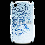 Coque Black Berry 8520 Fond tribal bleu