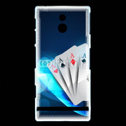 Coque Sony Xperia P Playing carte