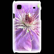 Coque Samsung Galaxy S fleur mauve