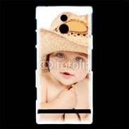 Coque Sony Xperia P Bébé cowboy