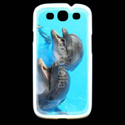 Coque Samsung Galaxy S3 Duo de dauphins
