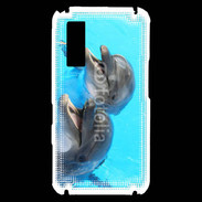 Coque Samsung Player One Duo de dauphins
