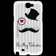 Coque Samsung Galaxy Note 2 Valentine's day card