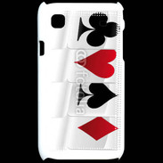 Coque Samsung Galaxy S Carte de poker 2