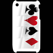 Coque iPhone 3G / 3GS Carte de poker 2