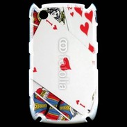 Coque Black Berry 8520 As de coeur