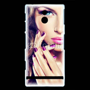 Coque Sony Xperia P Ongle glamour