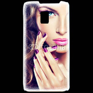 Coque LG P990 Ongle glamour
